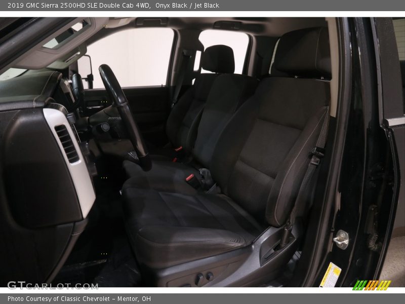 Onyx Black / Jet Black 2019 GMC Sierra 2500HD SLE Double Cab 4WD
