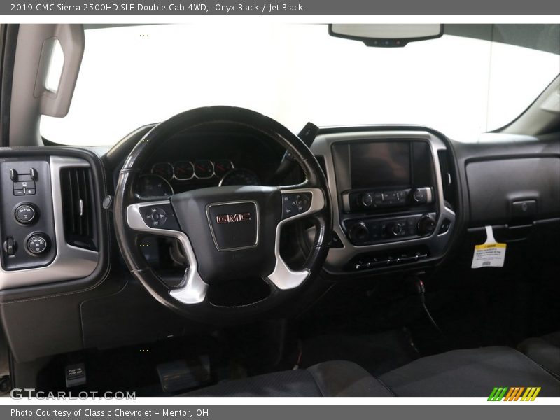 Dashboard of 2019 Sierra 2500HD SLE Double Cab 4WD