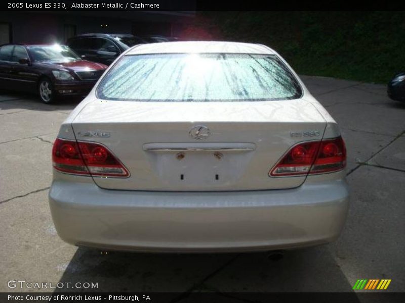 Alabaster Metallic / Cashmere 2005 Lexus ES 330