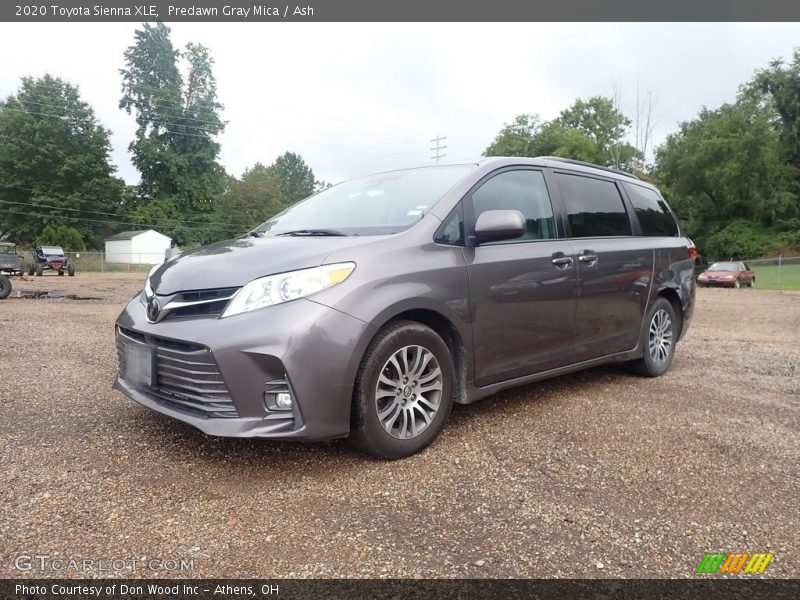 Predawn Gray Mica / Ash 2020 Toyota Sienna XLE