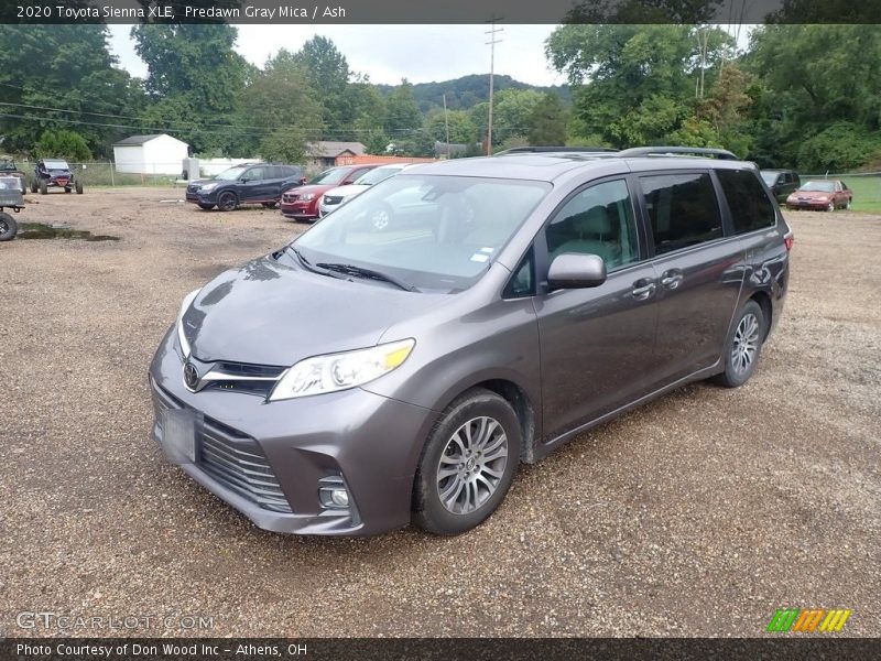 Predawn Gray Mica / Ash 2020 Toyota Sienna XLE