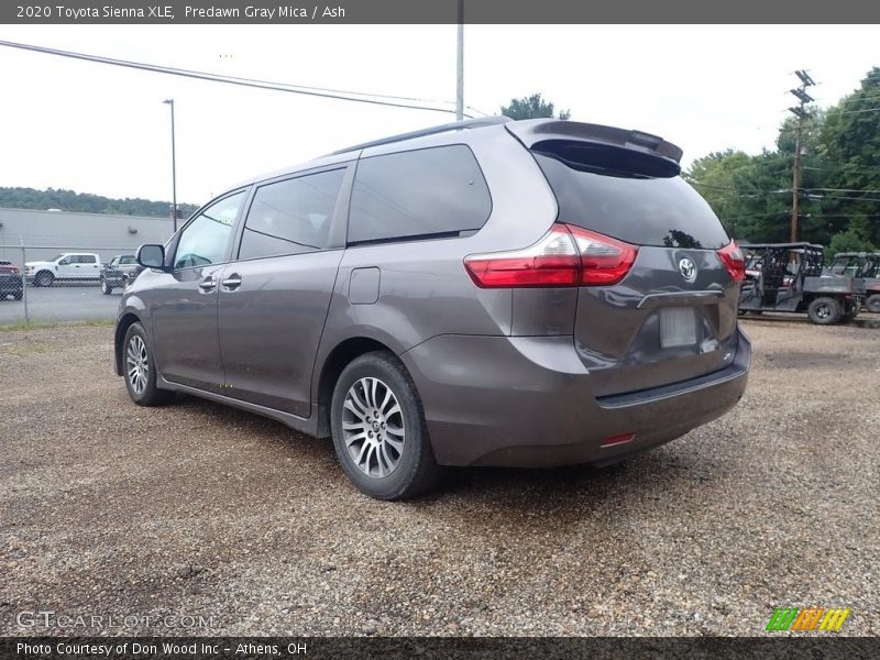Predawn Gray Mica / Ash 2020 Toyota Sienna XLE
