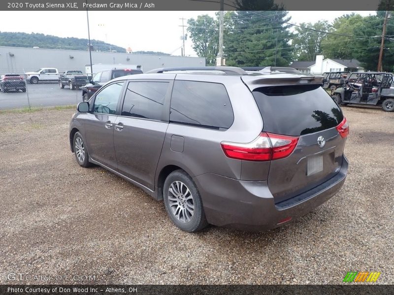 Predawn Gray Mica / Ash 2020 Toyota Sienna XLE