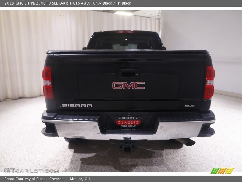 Onyx Black / Jet Black 2019 GMC Sierra 2500HD SLE Double Cab 4WD