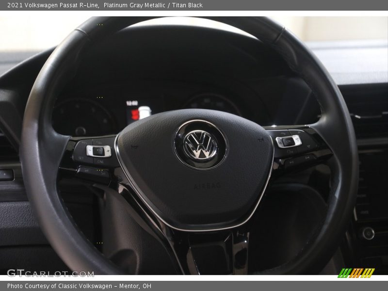  2021 Passat R-Line Steering Wheel