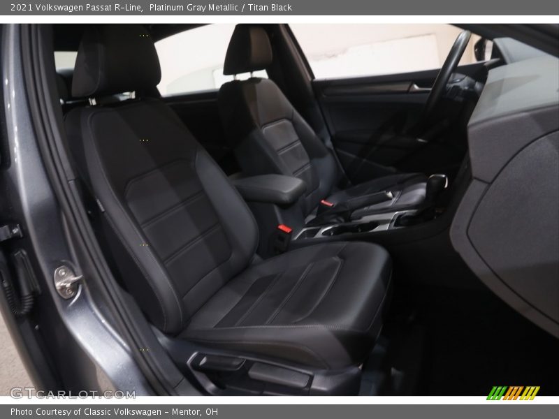 Front Seat of 2021 Passat R-Line