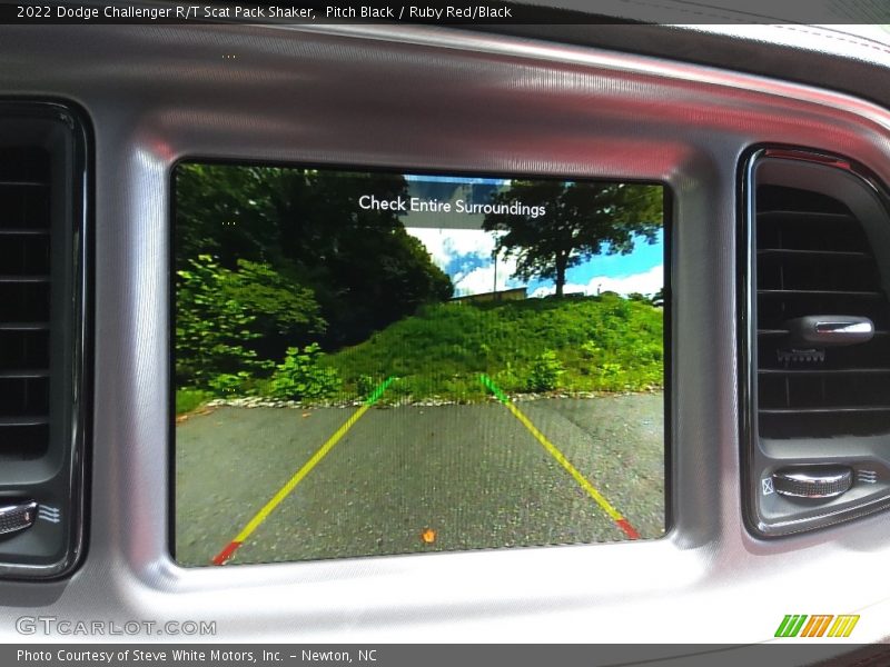 Pitch Black / Ruby Red/Black 2022 Dodge Challenger R/T Scat Pack Shaker