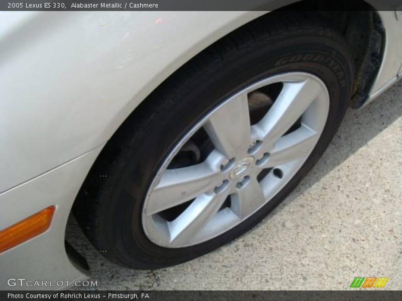 Alabaster Metallic / Cashmere 2005 Lexus ES 330