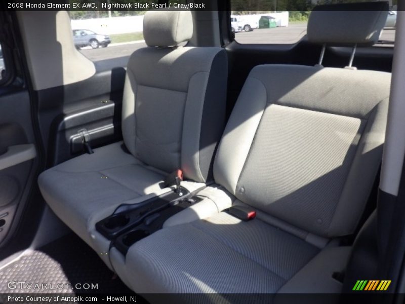 Nighthawk Black Pearl / Gray/Black 2008 Honda Element EX AWD
