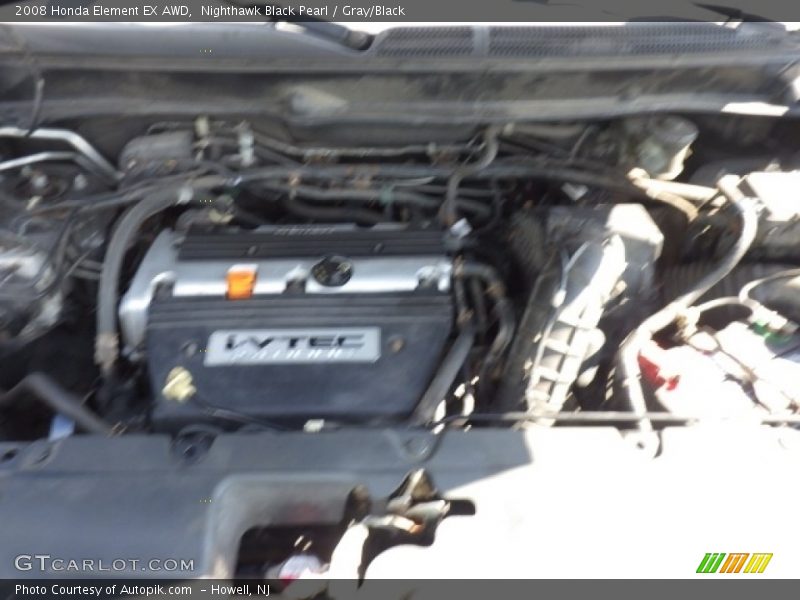 Nighthawk Black Pearl / Gray/Black 2008 Honda Element EX AWD