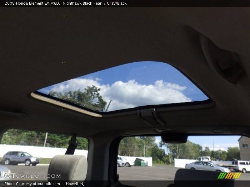 Nighthawk Black Pearl / Gray/Black 2008 Honda Element EX AWD