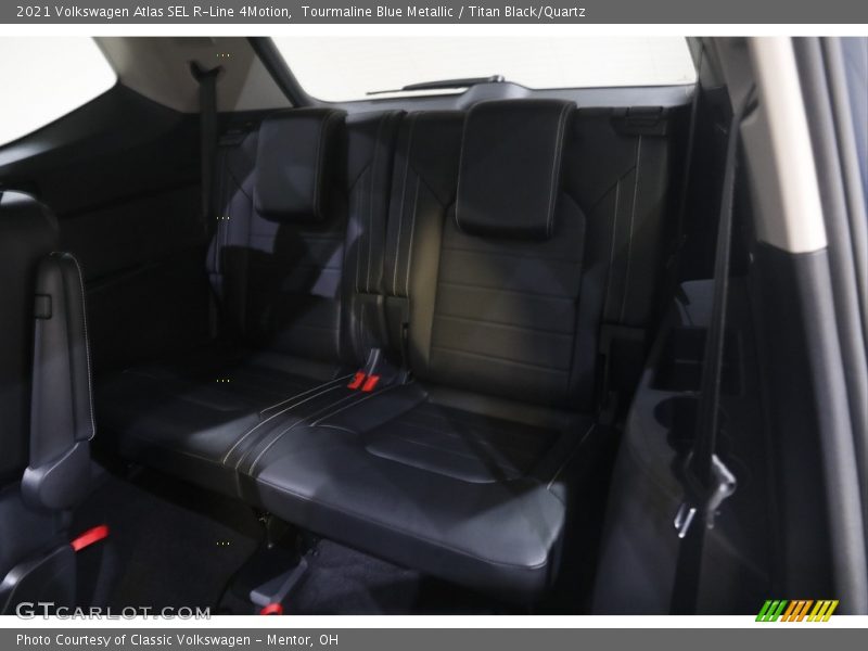 Tourmaline Blue Metallic / Titan Black/Quartz 2021 Volkswagen Atlas SEL R-Line 4Motion