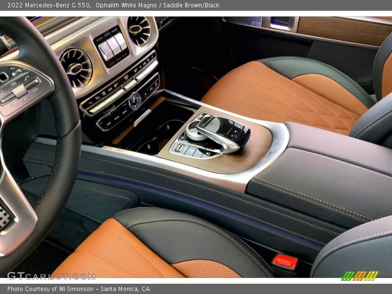 Front Seat of 2022 G 550