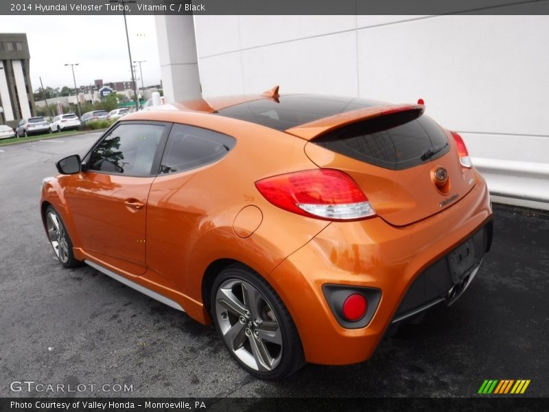 Vitamin C / Black 2014 Hyundai Veloster Turbo