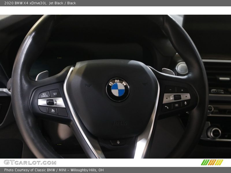 Jet Black / Black 2020 BMW X4 xDrive30i
