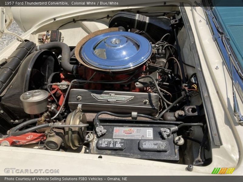  1957 Thunderbird Convertible Engine - 312 cid V8