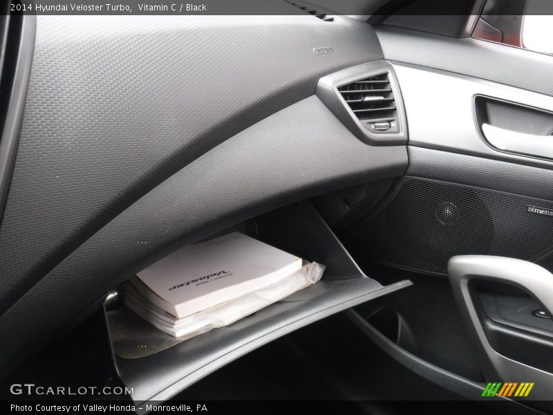 Vitamin C / Black 2014 Hyundai Veloster Turbo