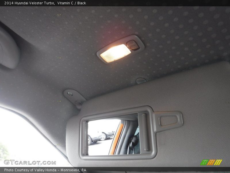 Vitamin C / Black 2014 Hyundai Veloster Turbo