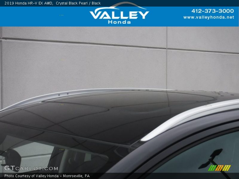 Crystal Black Pearl / Black 2019 Honda HR-V EX AWD