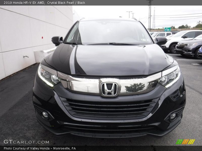 Crystal Black Pearl / Black 2019 Honda HR-V EX AWD