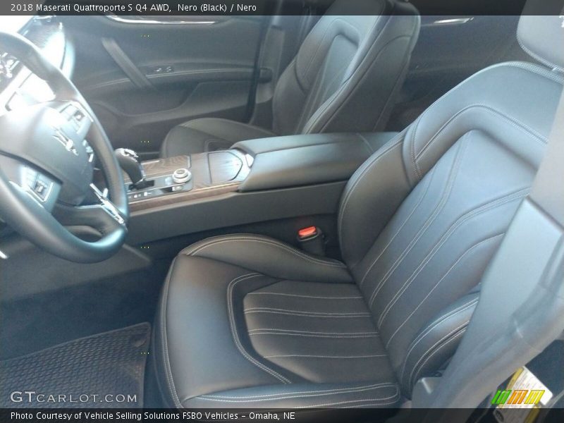 Front Seat of 2018 Quattroporte S Q4 AWD