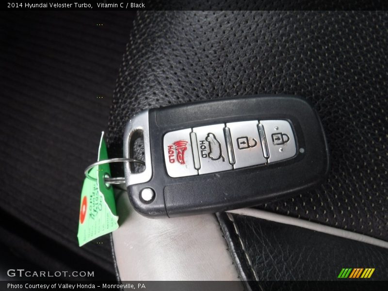 Vitamin C / Black 2014 Hyundai Veloster Turbo
