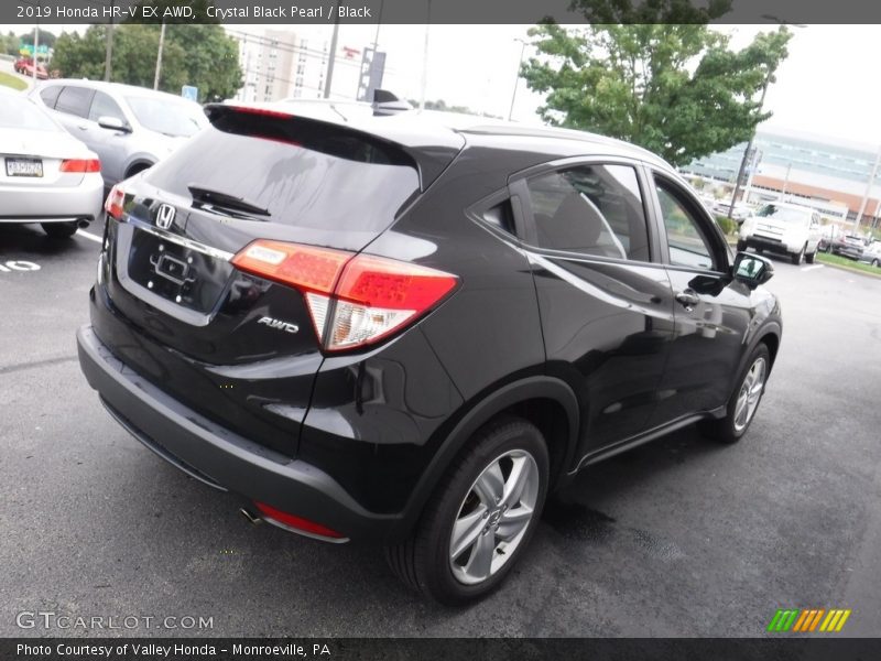 Crystal Black Pearl / Black 2019 Honda HR-V EX AWD