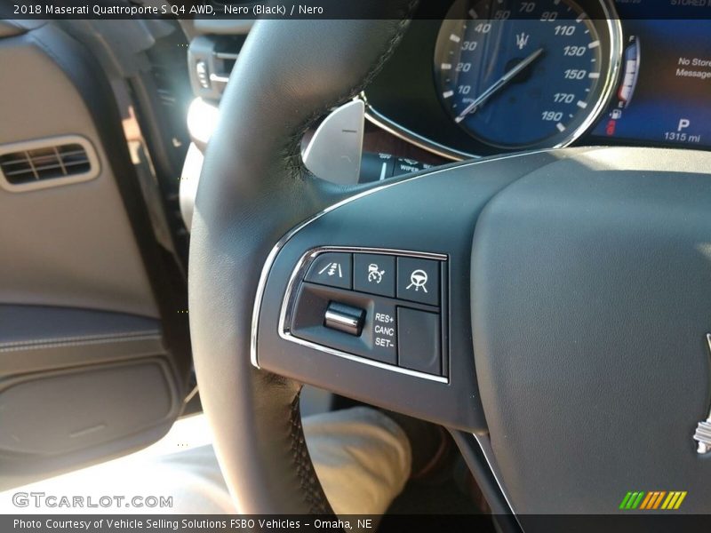 2018 Quattroporte S Q4 AWD Steering Wheel