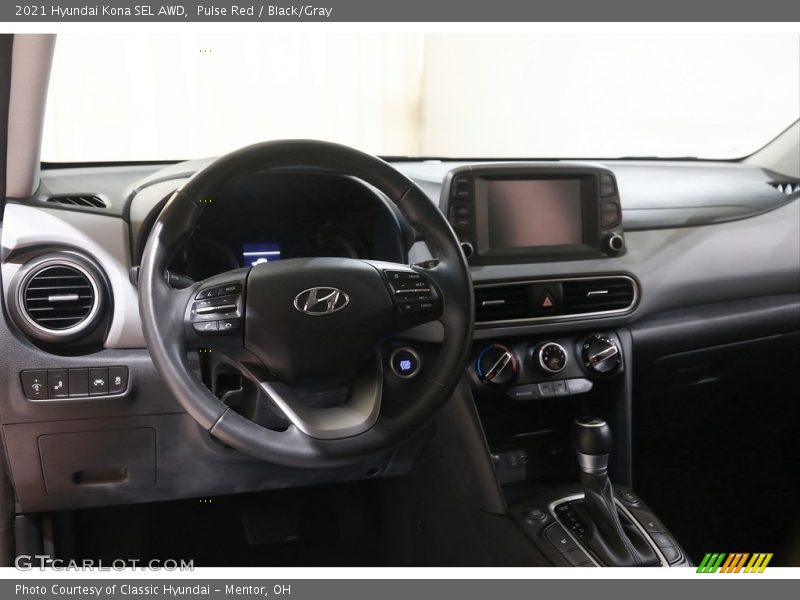 Pulse Red / Black/Gray 2021 Hyundai Kona SEL AWD