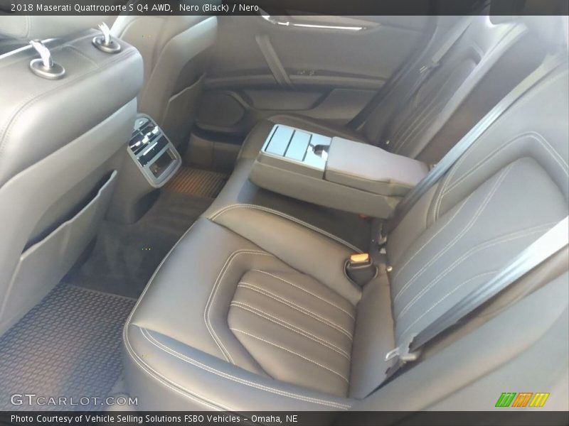 Rear Seat of 2018 Quattroporte S Q4 AWD