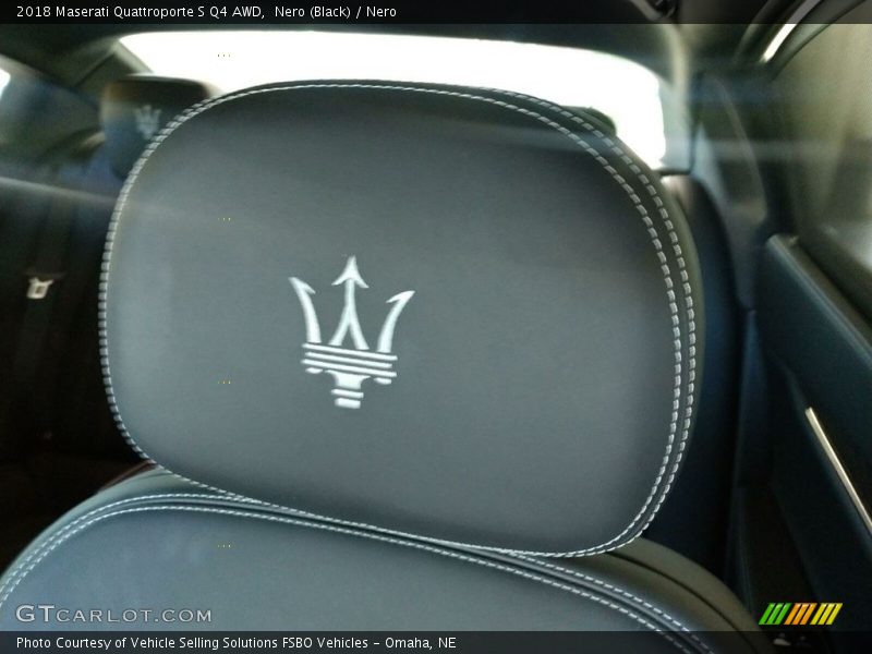 Nero (Black) / Nero 2018 Maserati Quattroporte S Q4 AWD