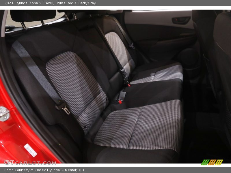 Pulse Red / Black/Gray 2021 Hyundai Kona SEL AWD