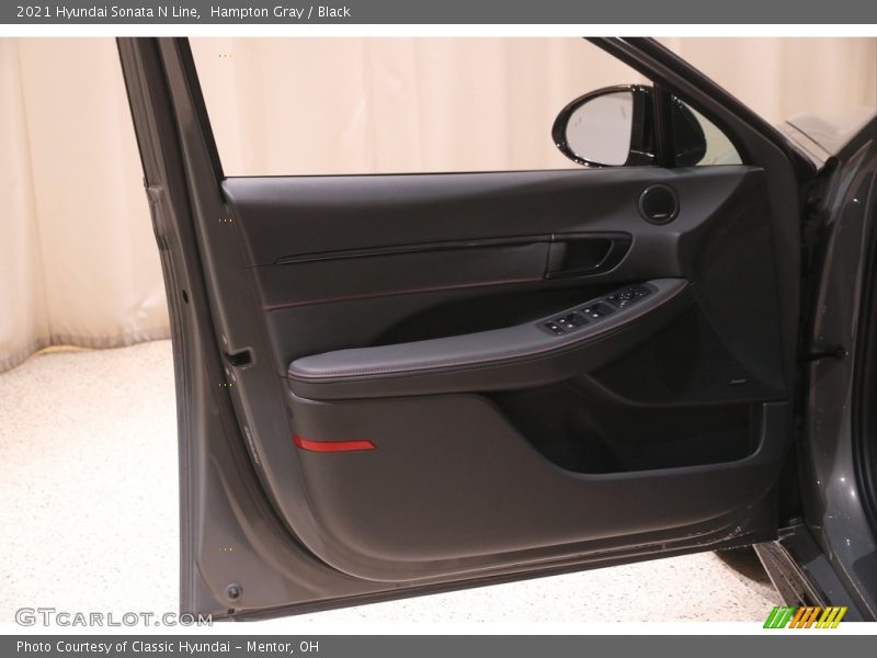 Hampton Gray / Black 2021 Hyundai Sonata N Line