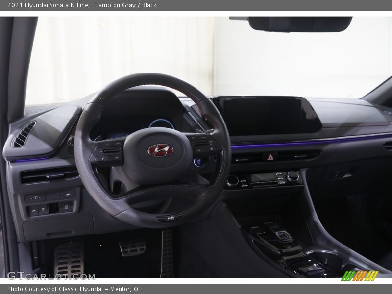 Hampton Gray / Black 2021 Hyundai Sonata N Line