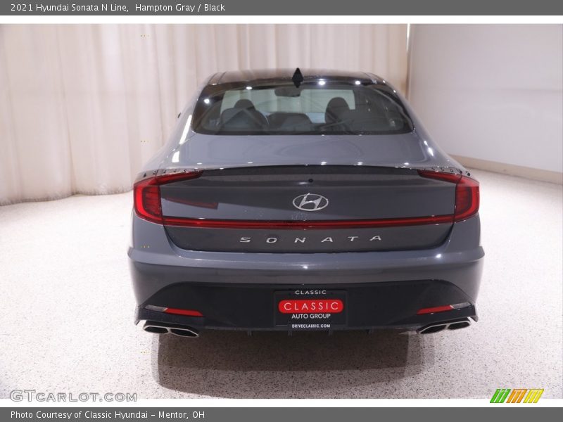 Hampton Gray / Black 2021 Hyundai Sonata N Line