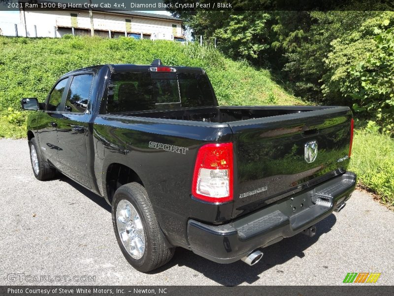 Diamond Black Crystal Pearl / Black 2021 Ram 1500 Big Horn Crew Cab 4x4