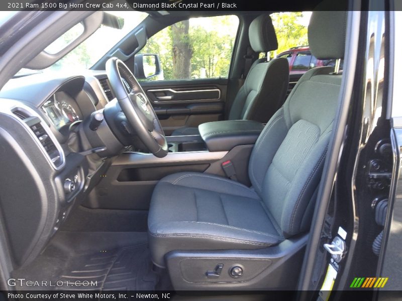 Diamond Black Crystal Pearl / Black 2021 Ram 1500 Big Horn Crew Cab 4x4
