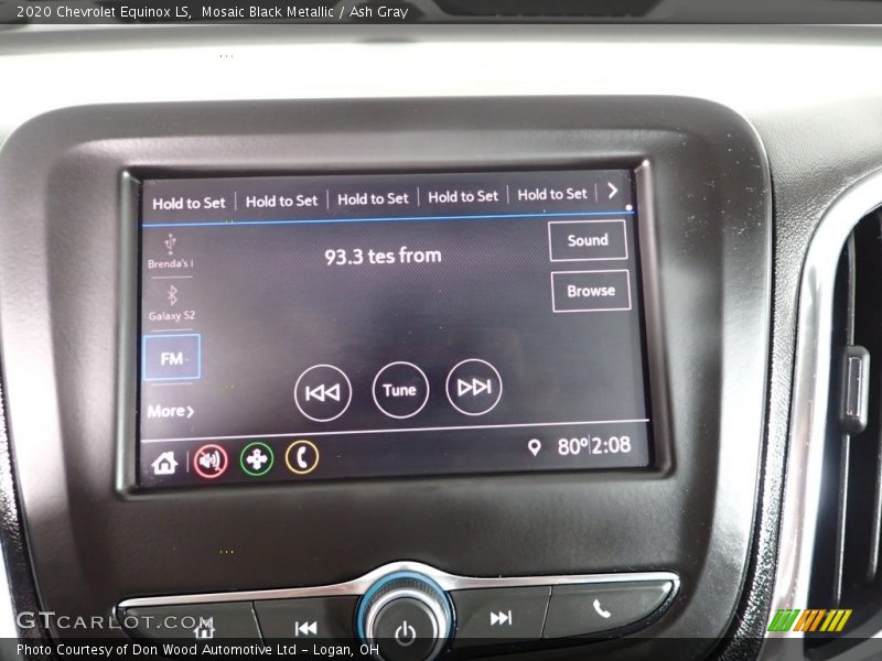 Mosaic Black Metallic / Ash Gray 2020 Chevrolet Equinox LS