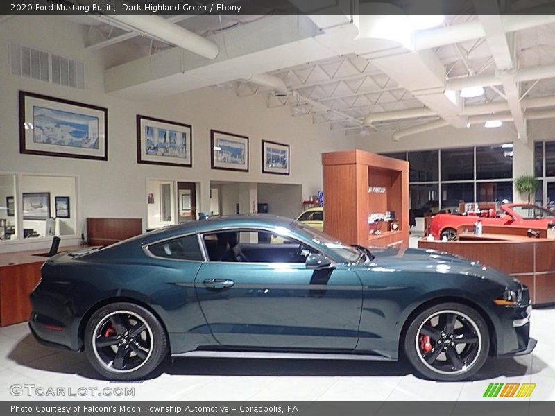  2020 Mustang Bullitt Dark Highland Green