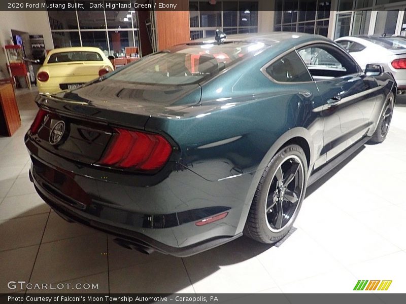 Dark Highland Green / Ebony 2020 Ford Mustang Bullitt