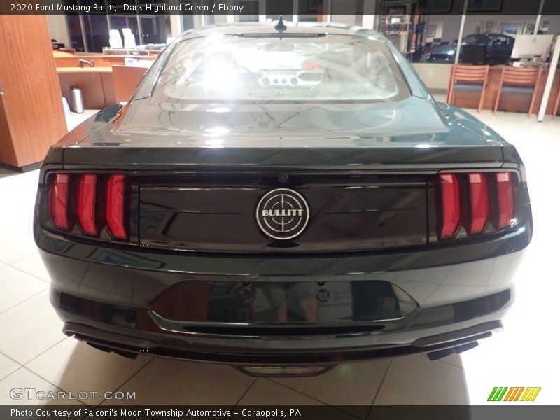 Dark Highland Green / Ebony 2020 Ford Mustang Bullitt