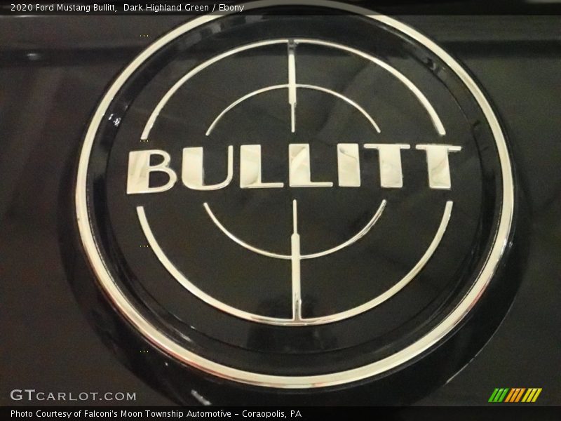  2020 Mustang Bullitt Logo
