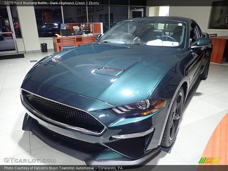 Dark Highland Green / Ebony 2020 Ford Mustang Bullitt