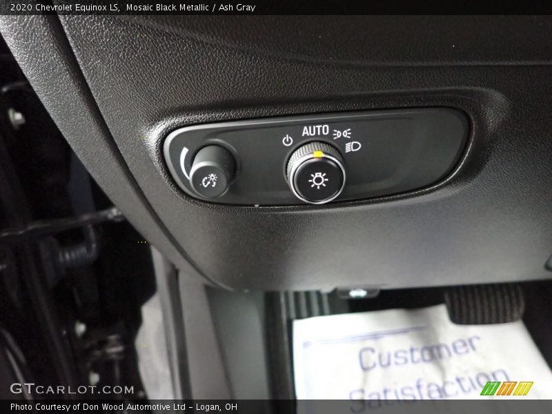 Mosaic Black Metallic / Ash Gray 2020 Chevrolet Equinox LS