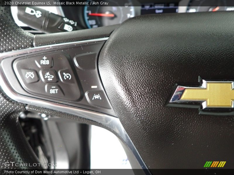 Mosaic Black Metallic / Ash Gray 2020 Chevrolet Equinox LS