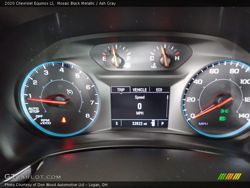 Mosaic Black Metallic / Ash Gray 2020 Chevrolet Equinox LS