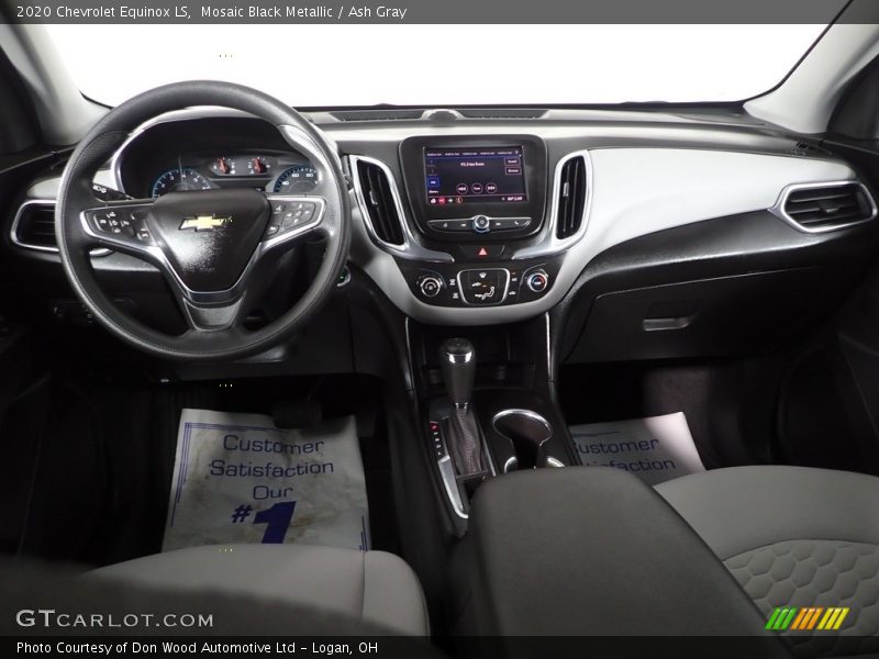 Mosaic Black Metallic / Ash Gray 2020 Chevrolet Equinox LS