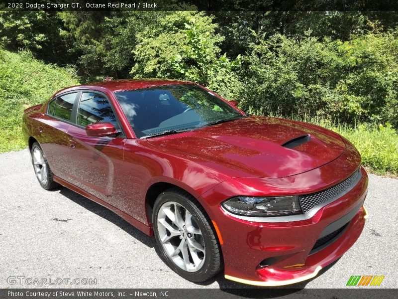 Octane Red Pearl / Black 2022 Dodge Charger GT