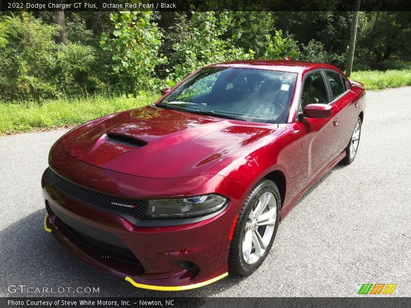 Octane Red Pearl / Black 2022 Dodge Charger GT Plus