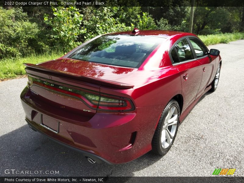 Octane Red Pearl / Black 2022 Dodge Charger GT Plus